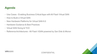 Virtual san hardware guidance &amp; best practices