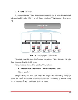TÌM HIỂU VÀ TRIỂN KHAI VIRTUAL SAN TRONG VMWARE SERVER | PDF