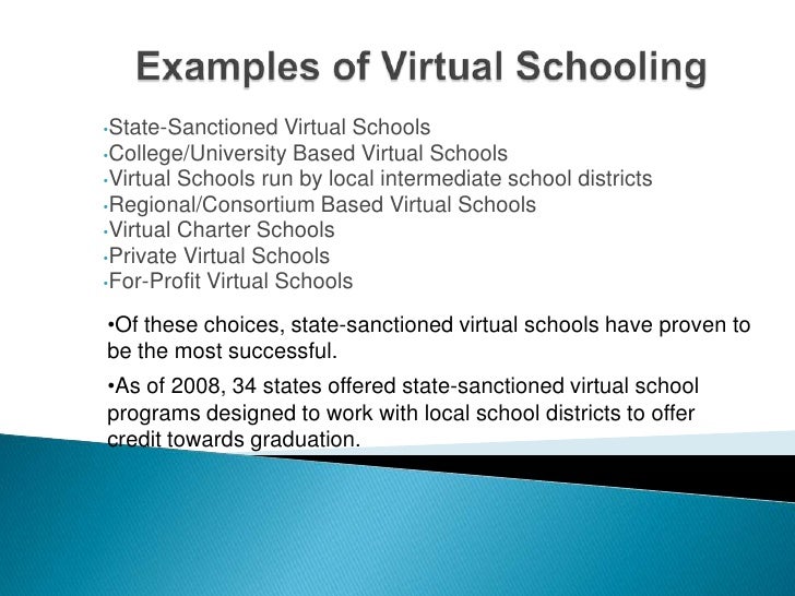 Virtual Schools