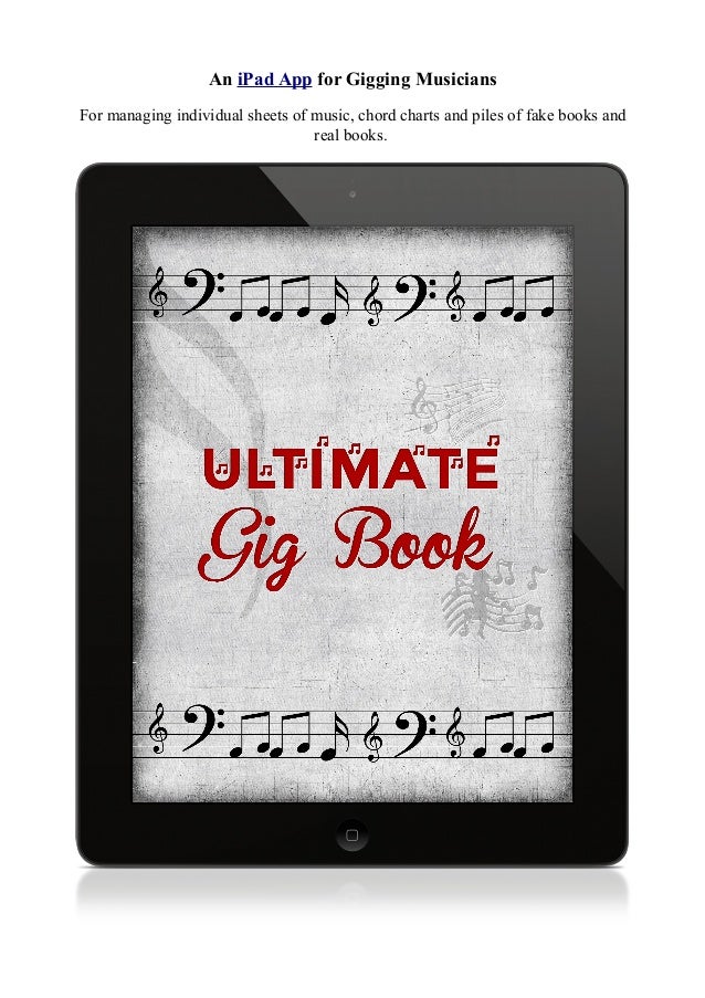 Virtual Sheet Music Manager iPad App