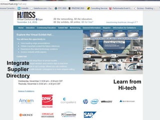 Integrate
Supplier
Directory
            Learn from
              Hi-tech
 