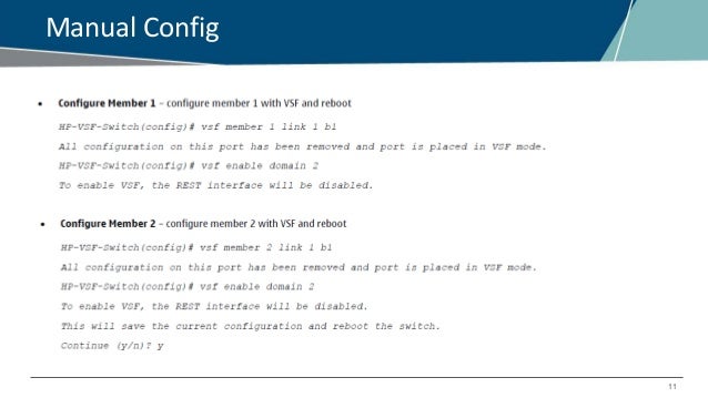 Emea Airheads Virtual Switching Framework Aruba Os Switch