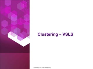 Clustering ‒ VSLS

[Protected] For public distribution

©2013 Check Point Software Technologies Ltd.

22

 