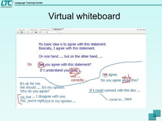 Lessons learned from teaching Business English online using clients' virtual meeting software