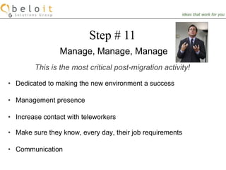  Corporate Intranets	- integrated	- centralized data	- one stop shop