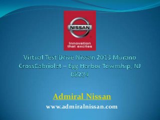 Admiral Nissan
www.admiralnissan.com
 