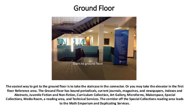 Virtual Tour Ground Floor 2018