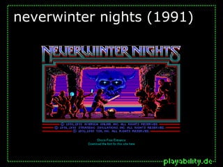neverwinter nights (1991)
 