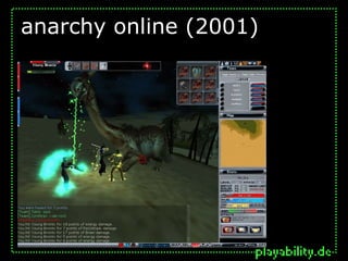 anarchy online (2001)
 