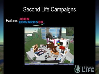 Virtual worlds & second life presentation slideshare | PPTX