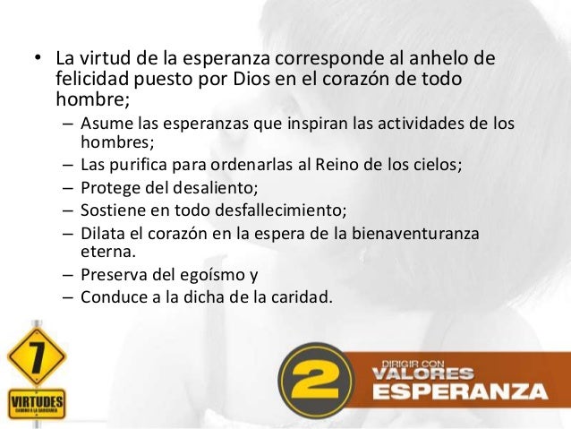 Virtud de la esperanza