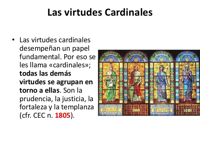 Virtudes cardinales nueva versión