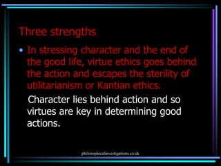 Virtue ethics newest version final ppt