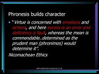 Virtue ethics newest version final ppt | PPT
