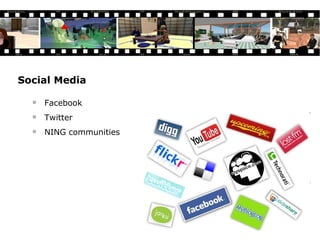 Social Media Facebook Twitter NING communities 