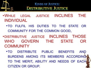 Virtue of justice | PPSX
