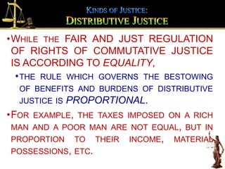 Virtue of justice | PPSX