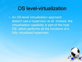 Virtulization ppt | PPTX