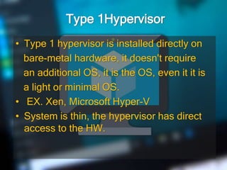 What is Virtualization and its types & Techniques.What is hypervisor ...