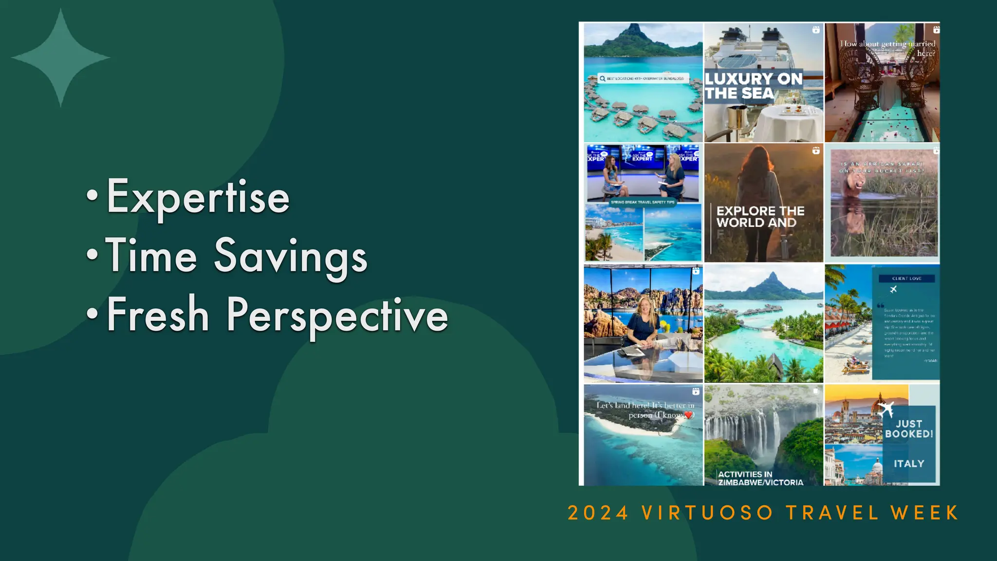 •Expertise
•Time Savings
•Fresh Perspective
 