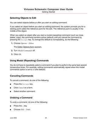 Virtuoso schematic composer user guide | PDF