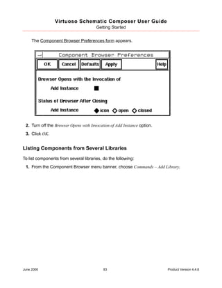Virtuoso schematic composer user guide | PDF