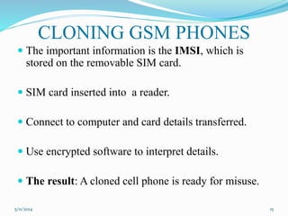 Mobile Cloning Technology
