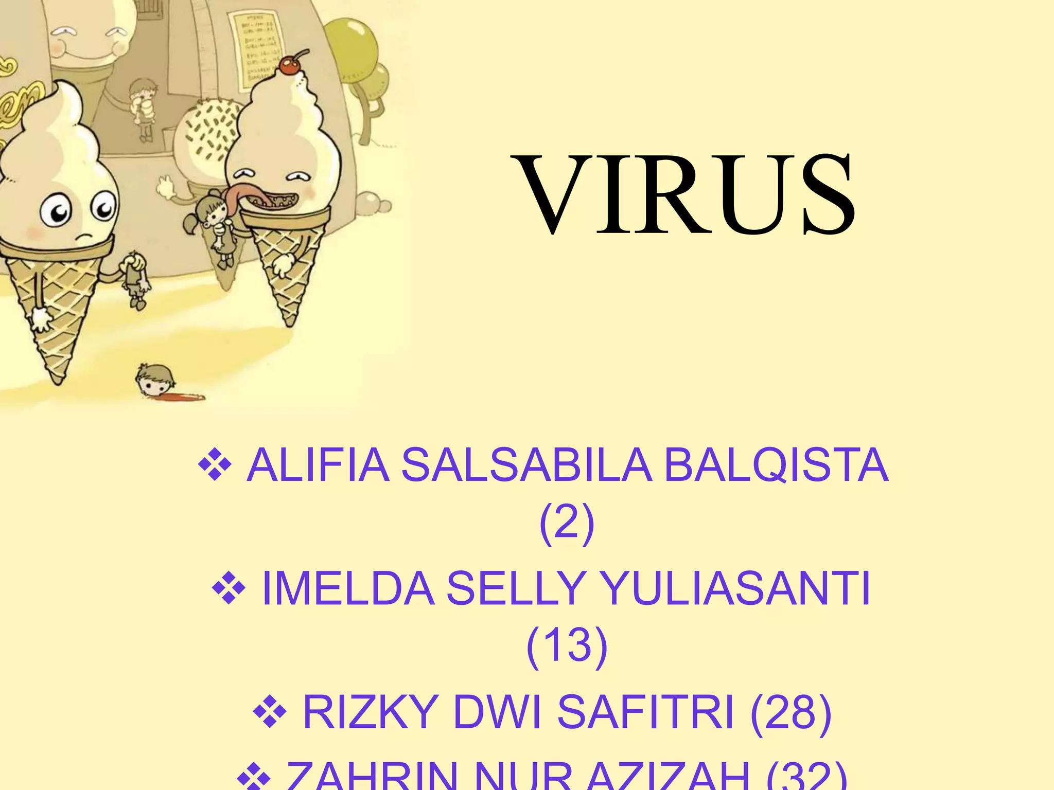 biologi bab virus sma kelas 10 | PPTX