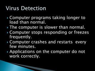 Virus and types of antivirus | PPTX