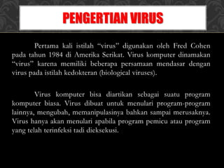 Virus-virus didalam Komputer