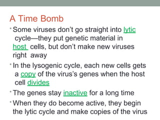 Viruses PowerPoint Presentation High School | PPTX