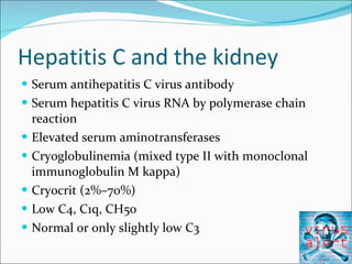 Viruses and the kidney | PPT