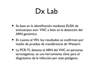 Que Detecta Vhc Virus hepatitis A,B,C,D,E,G | PPT