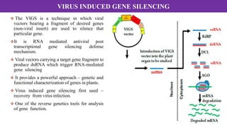 Virus induced gene | PPTX