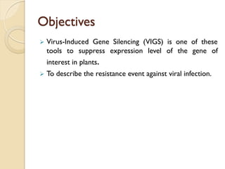 Virus induced gene silencing | PDF