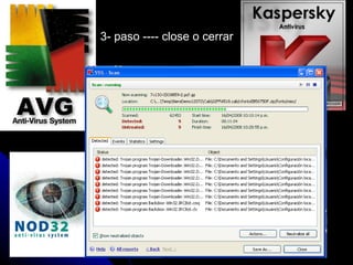 3- paso ---- close o cerrar 