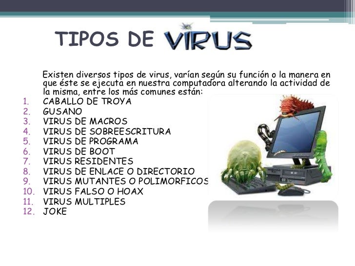 Virus informaticos