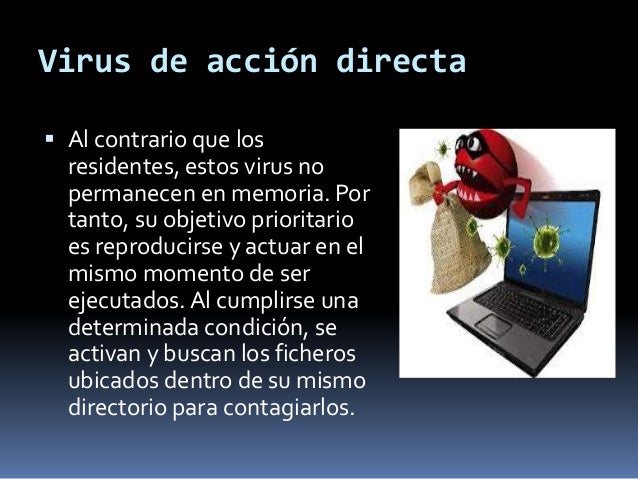 Resultado de imagen para 4. Virus de Acción Directa