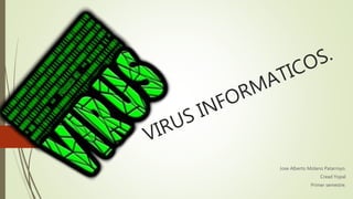 Jose Alberto Molano Patarroyo.
Cread Yopal
Primer semestre.