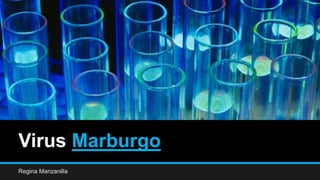 Virus Marburgo
Regina Manzanilla
 