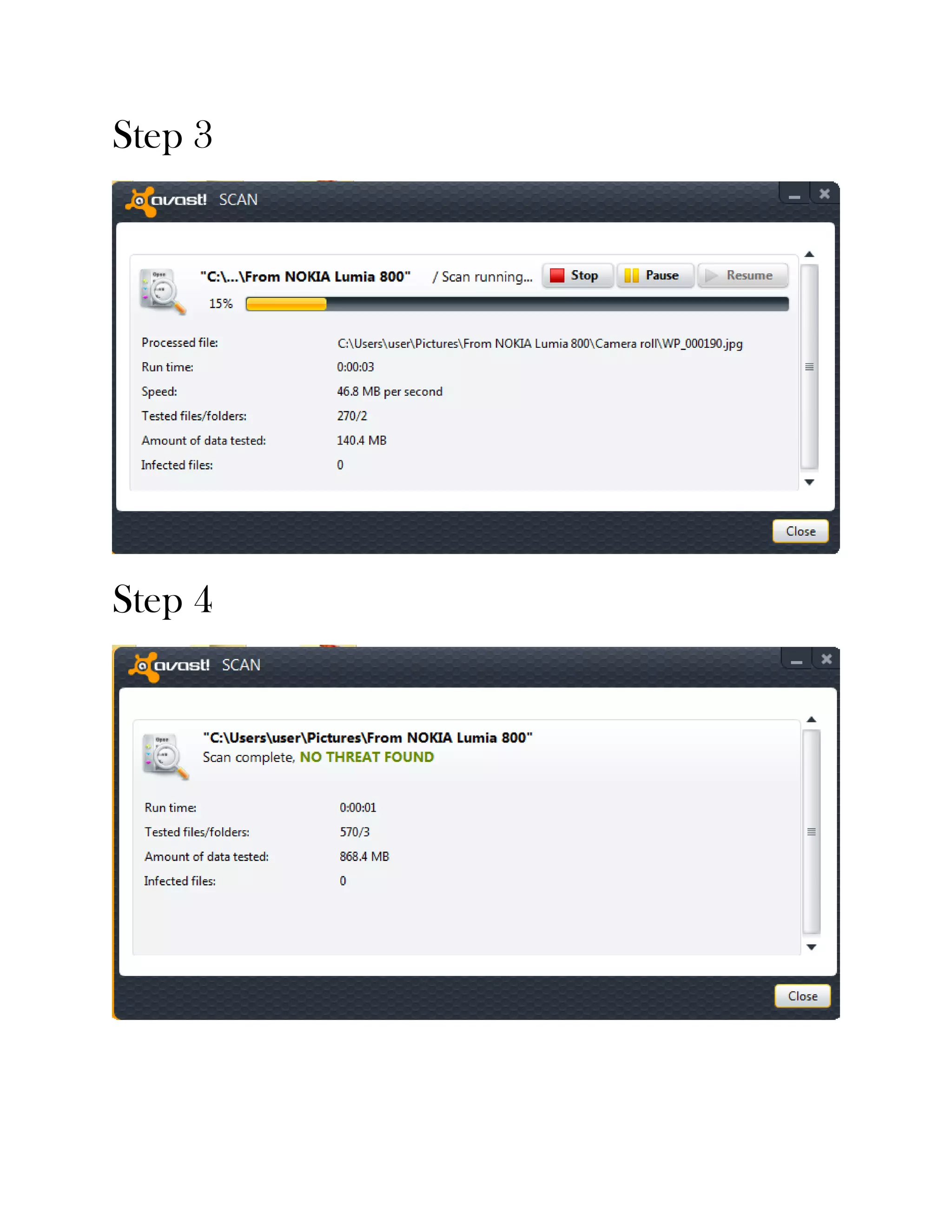 Virus scan (Microsoft Word) | DOCX