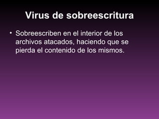 Viruss  informatico