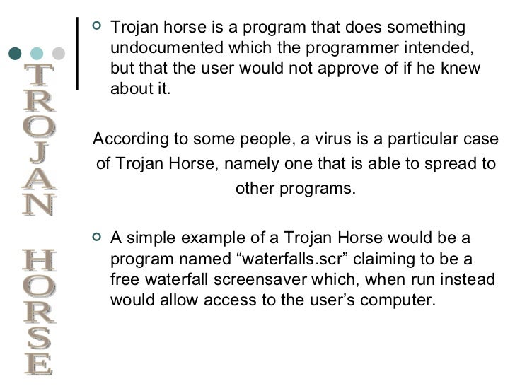trojan horse virus definition