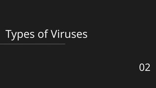 Types of Viruses
02
 