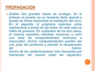 Se propagan infectando programas ejecutables.