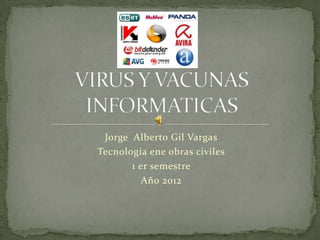 Jorge Alberto Gil Vargas
Tecnología ene obras civiles
       1 er semestre
          Año 2012
 