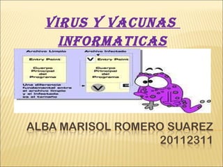 VIRUS Y VACUNAS  INFORMATICAS 