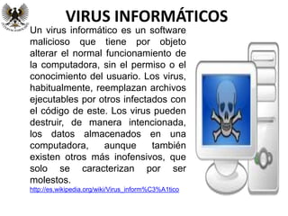 Virus y vacunas informaticas | PPTX