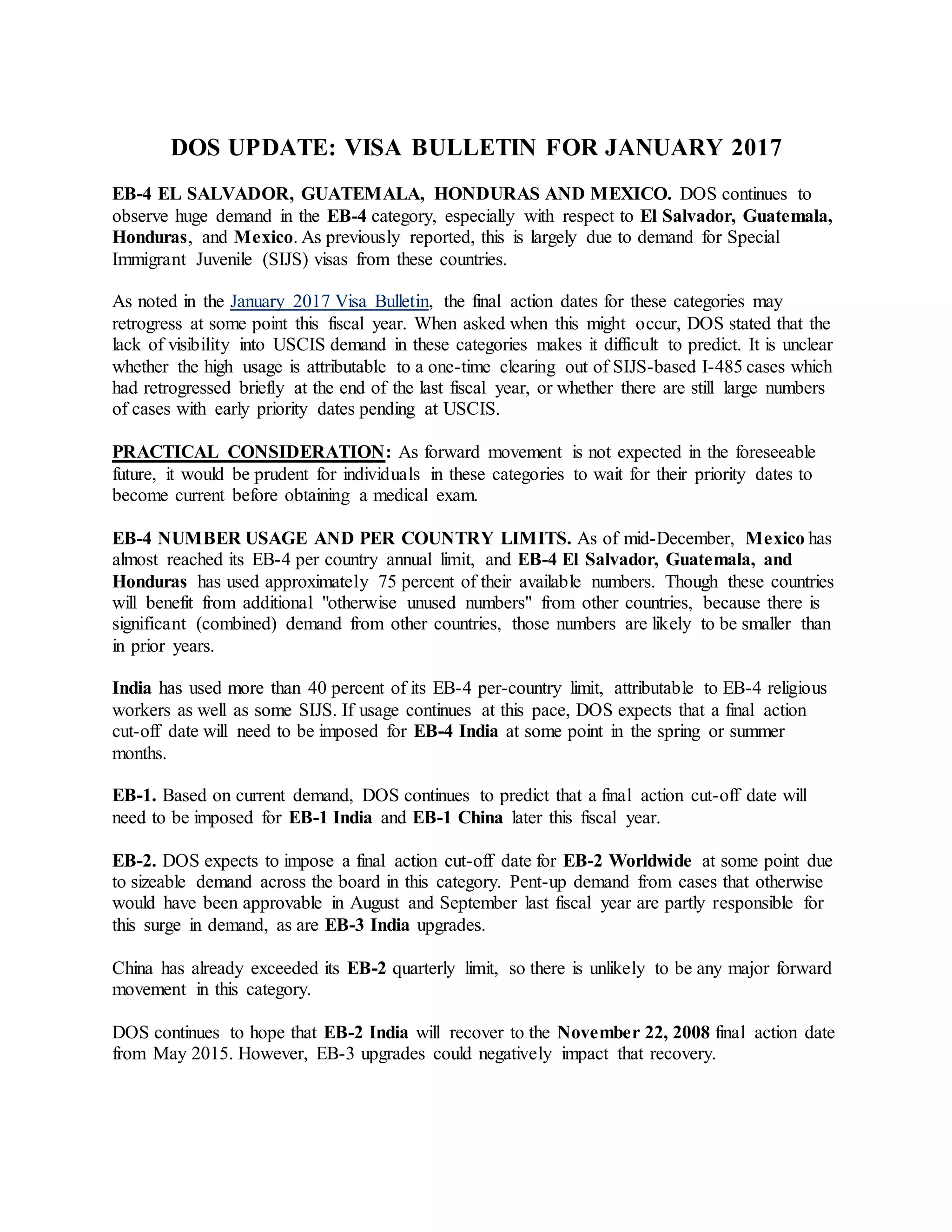 Visa Bulletin January 2024 Predictions - 3kifkgc