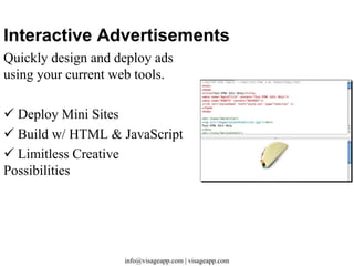 Visage Augmented Reality Platform Featurtes